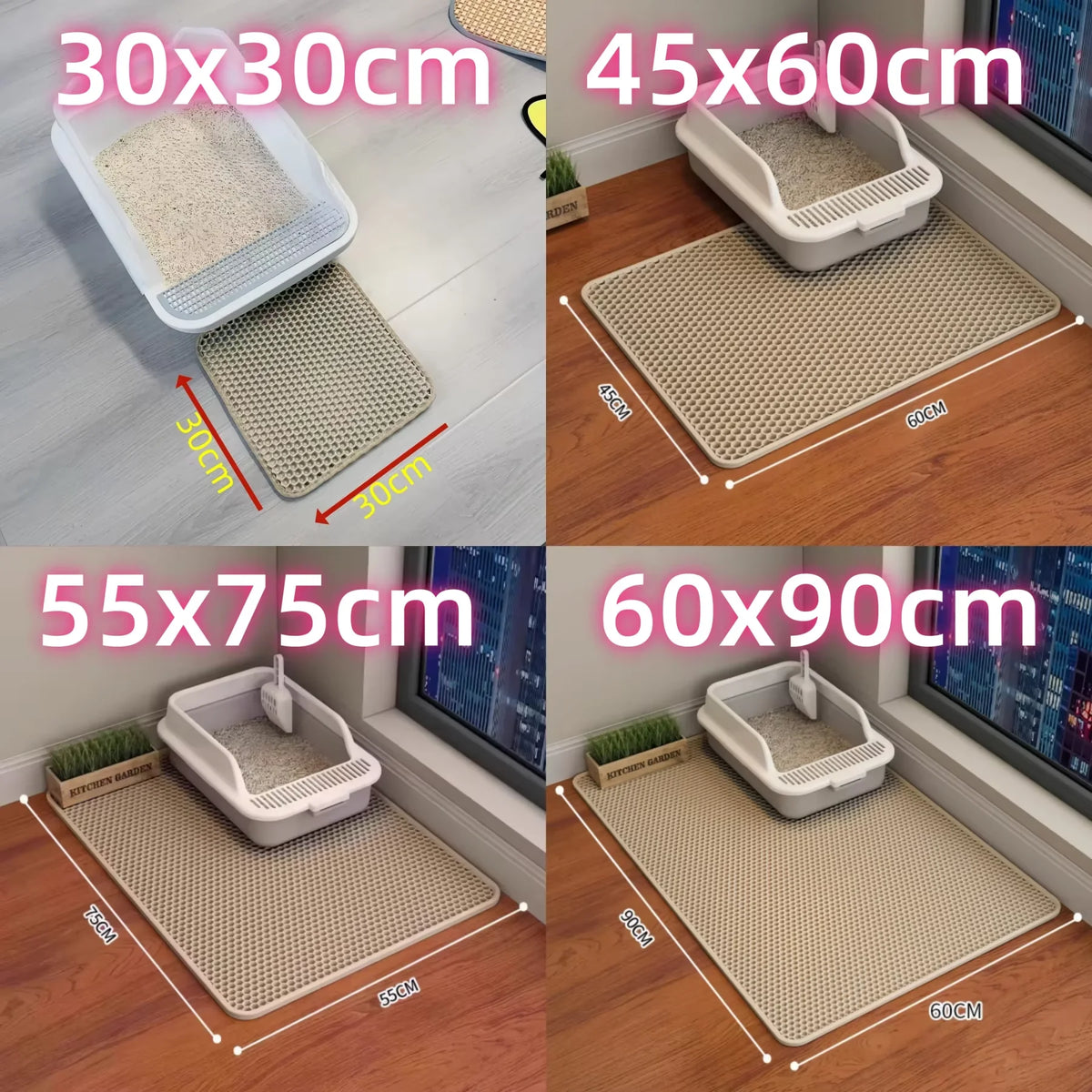 2-Layer Sand-Trapping Litter Mat