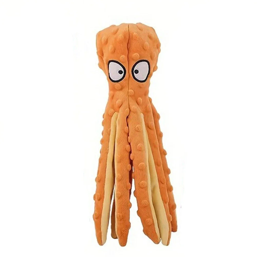 Crinkle Octopus Squeaky Plush