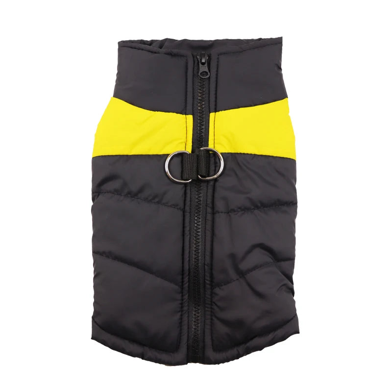 Padded Winter Vest for Large Dogs