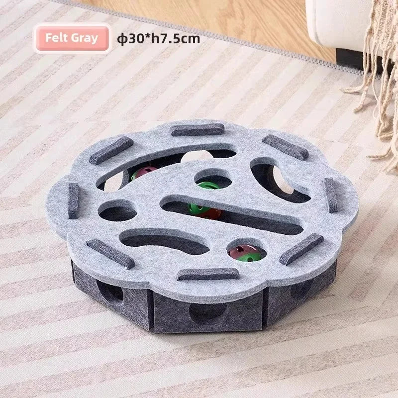 Felt Puzzle Box with Play Balls