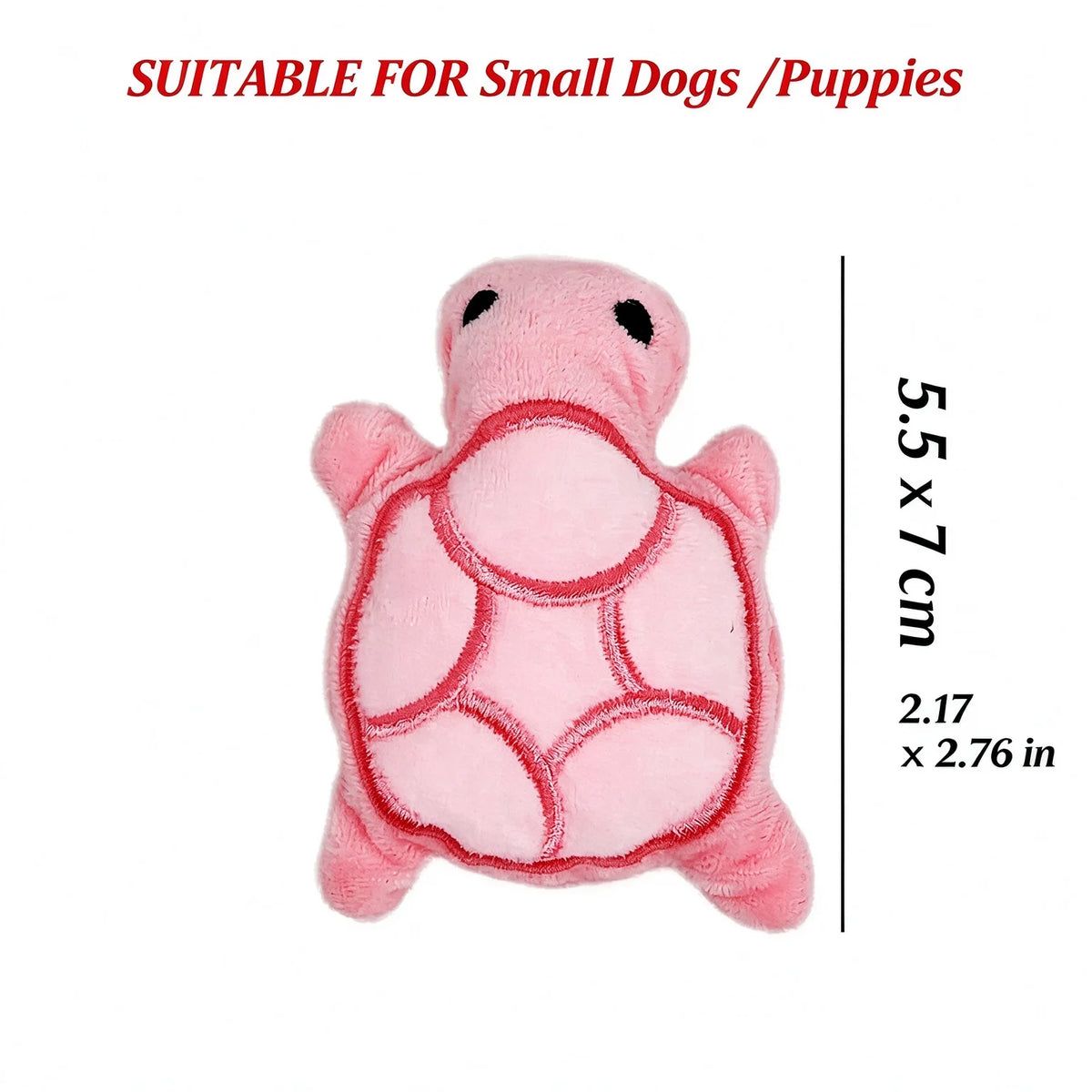 Mini Turtle Squeaky Plush