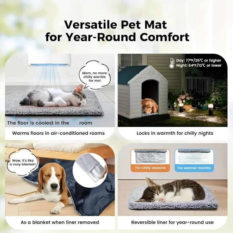 Non-Slip Winter Pet Mattress
