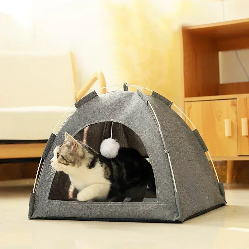 Canvas Tent Cat House