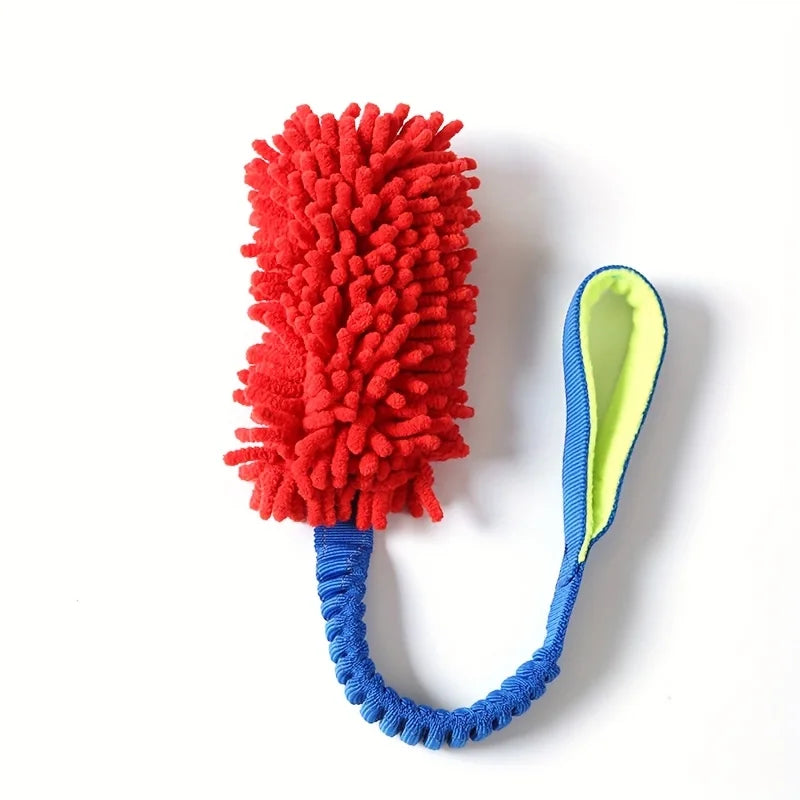 Plush Tug Toy with Rope Handle