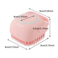 Shampoo-Dispensing Bath Brush