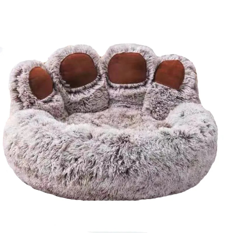 Fluffy Winter Basket Bed