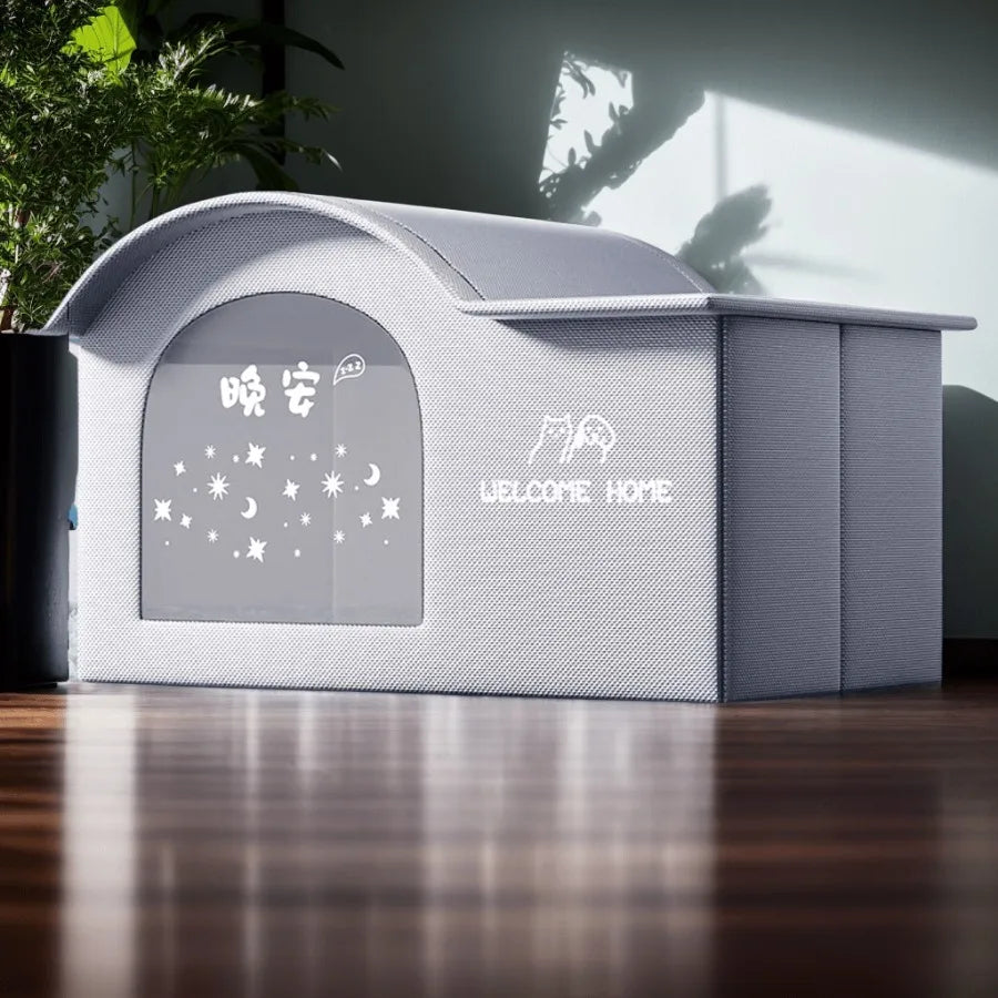 Four-Season Cooling Pet House