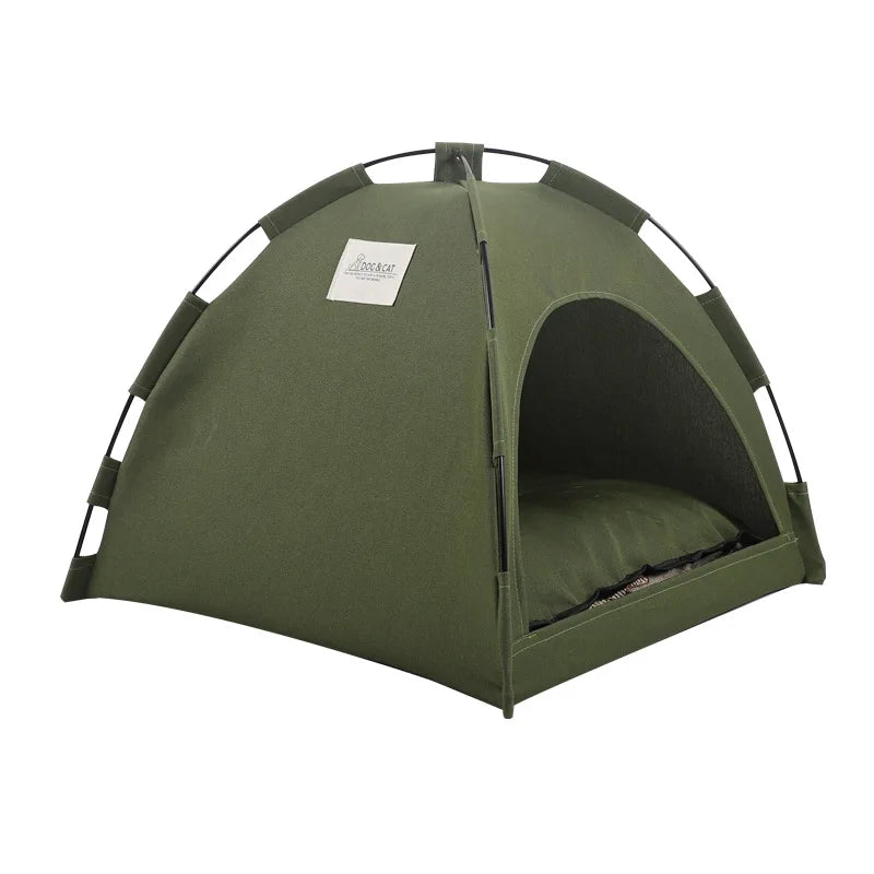 Canvas Tent Cat House