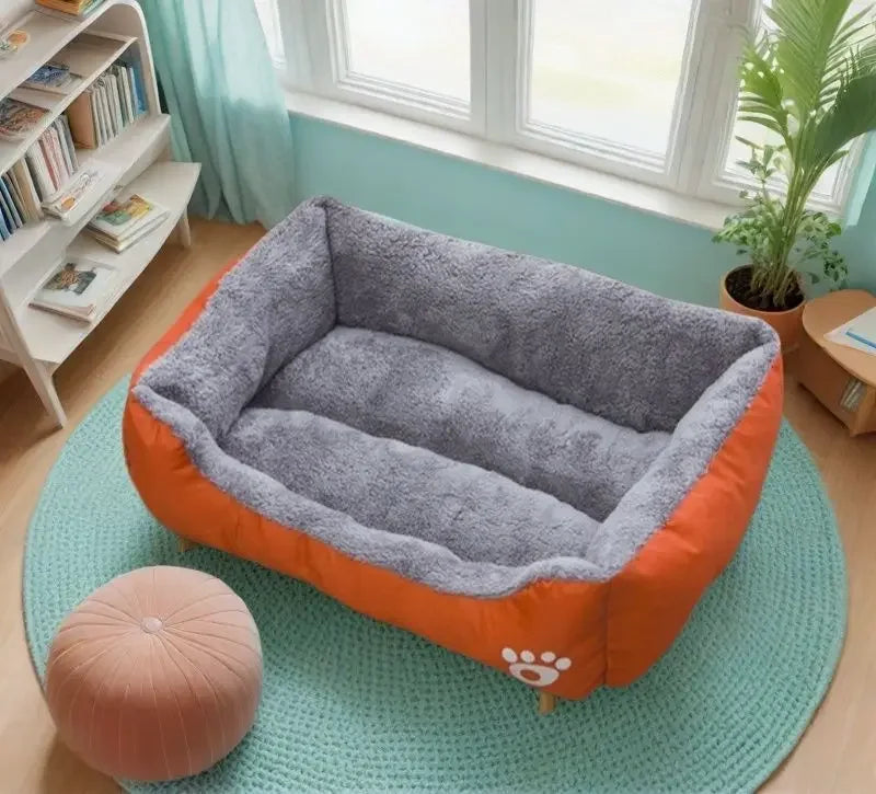 Breathable Cotton Kennel Bed