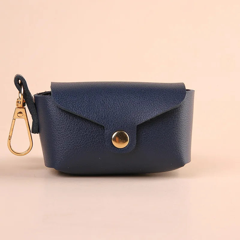 Faux Leather Poo Bag Holder