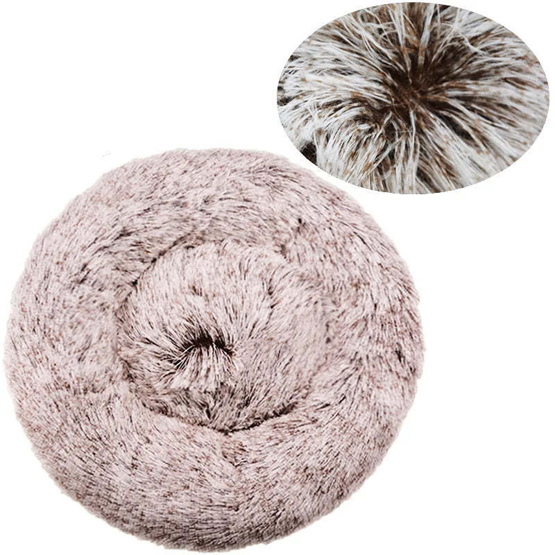 Plush Round Donut Bed (6 Sizes)