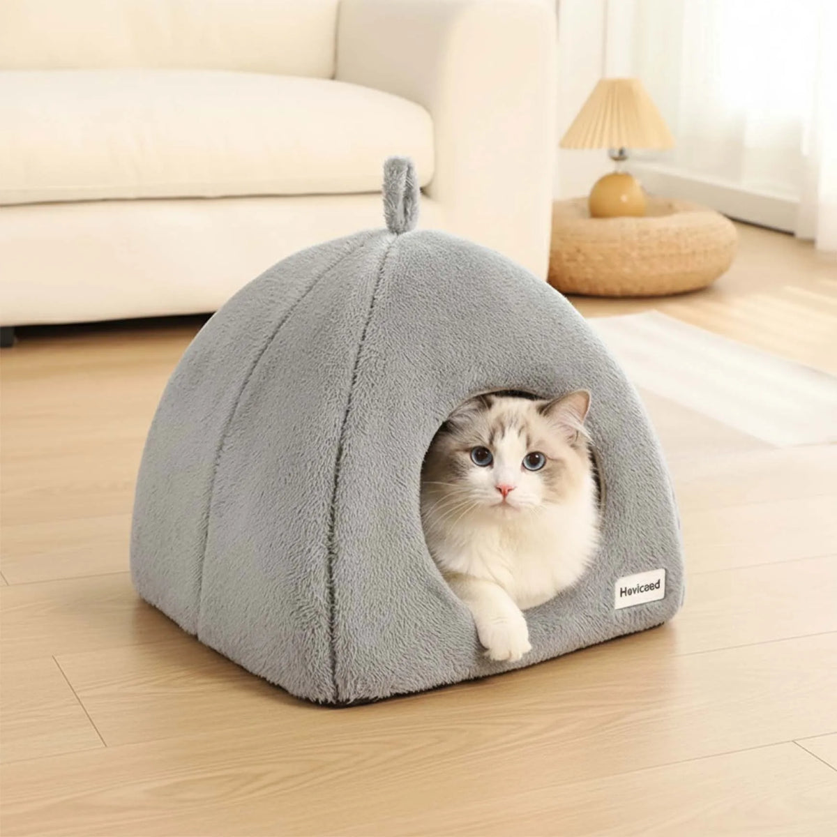 Triangle Cat Cave Bed