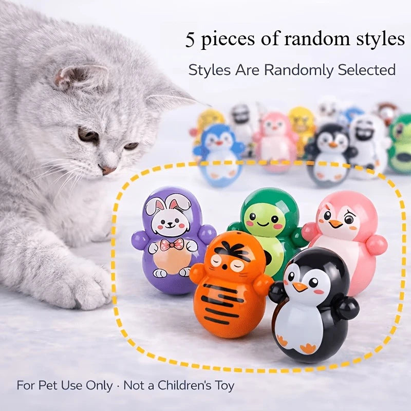 Self-Righting Tumbler Toys (Set of 5)