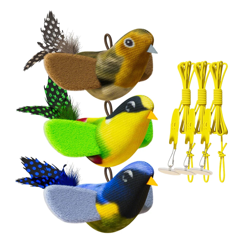 Wall-Hanging Chirping Bird Teaser