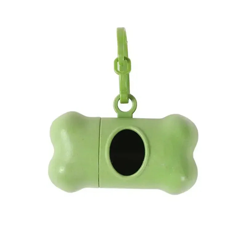 Bone Poo Bag Dispenser with Rolls