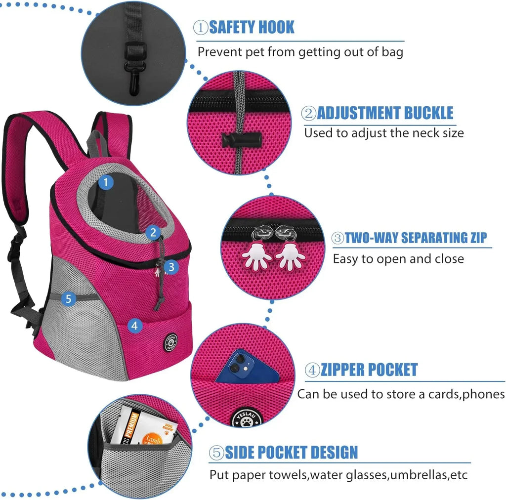 Reflective Front Pack Carrier