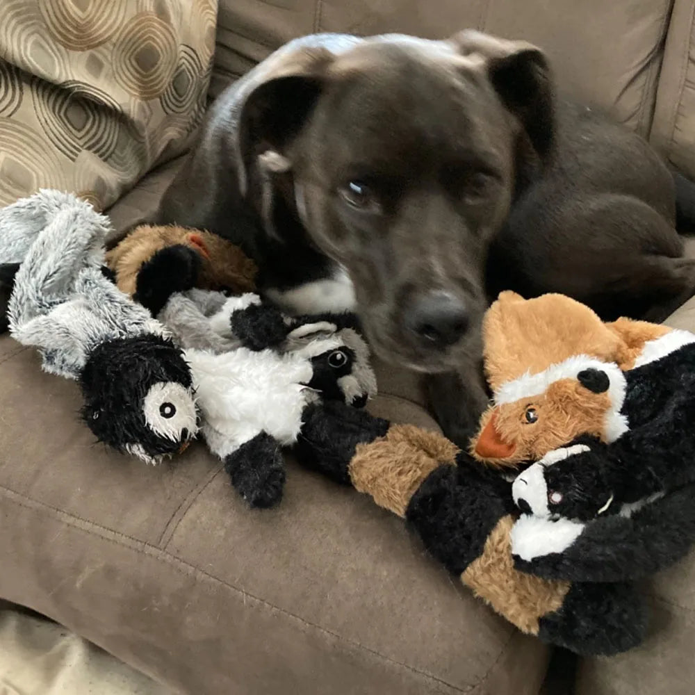 Stuffing-Free Crinkle Animal Toy