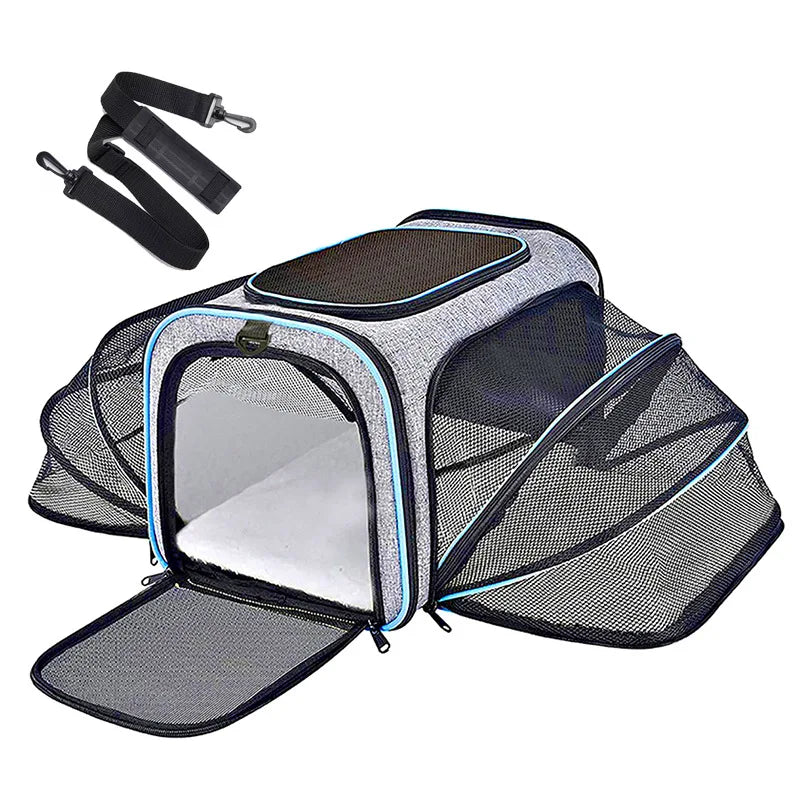 Expandable Mesh Carrier Bag