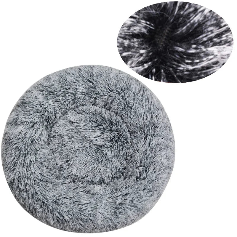 Plush Round Donut Bed (6 Sizes)