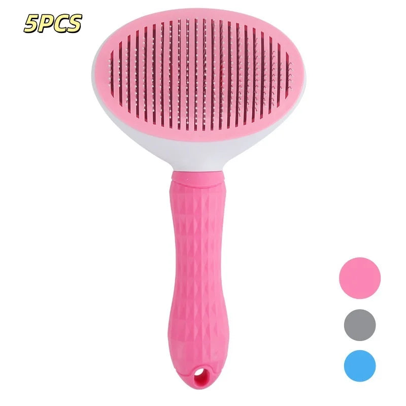 Self-Cleaning Slicker Brush