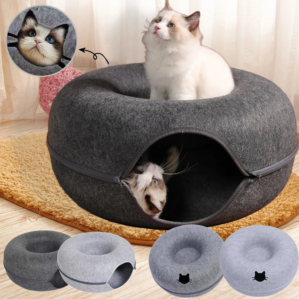 2-in-1 Felt Donut Cave
