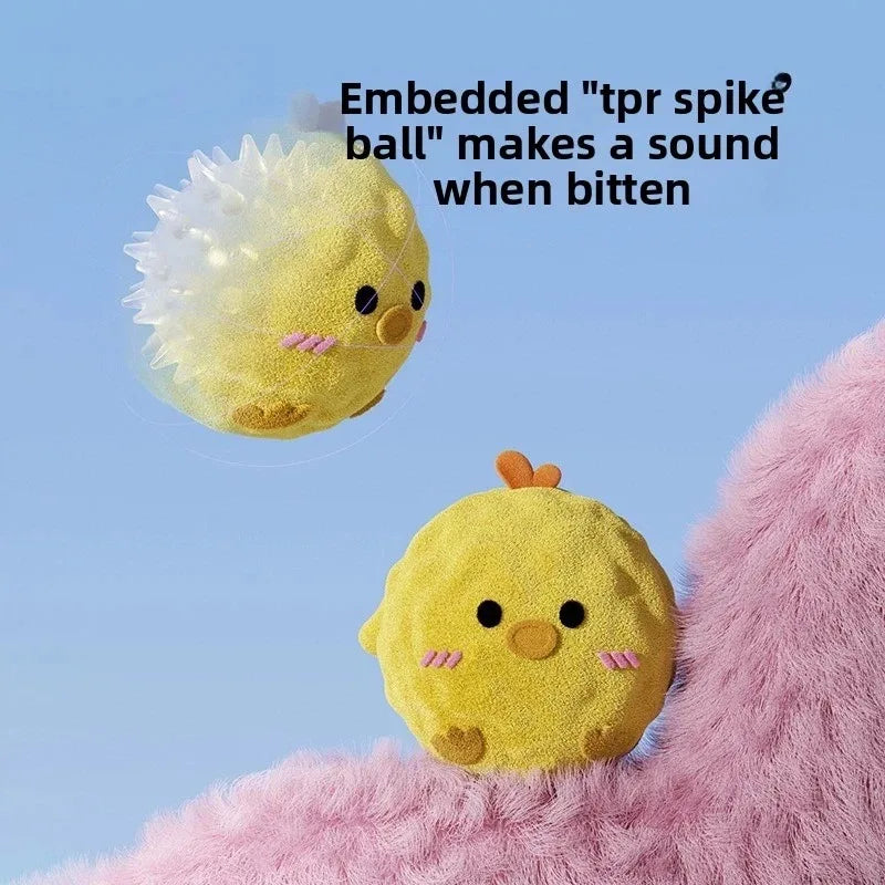 High-Bounce Squeaky Character Ball