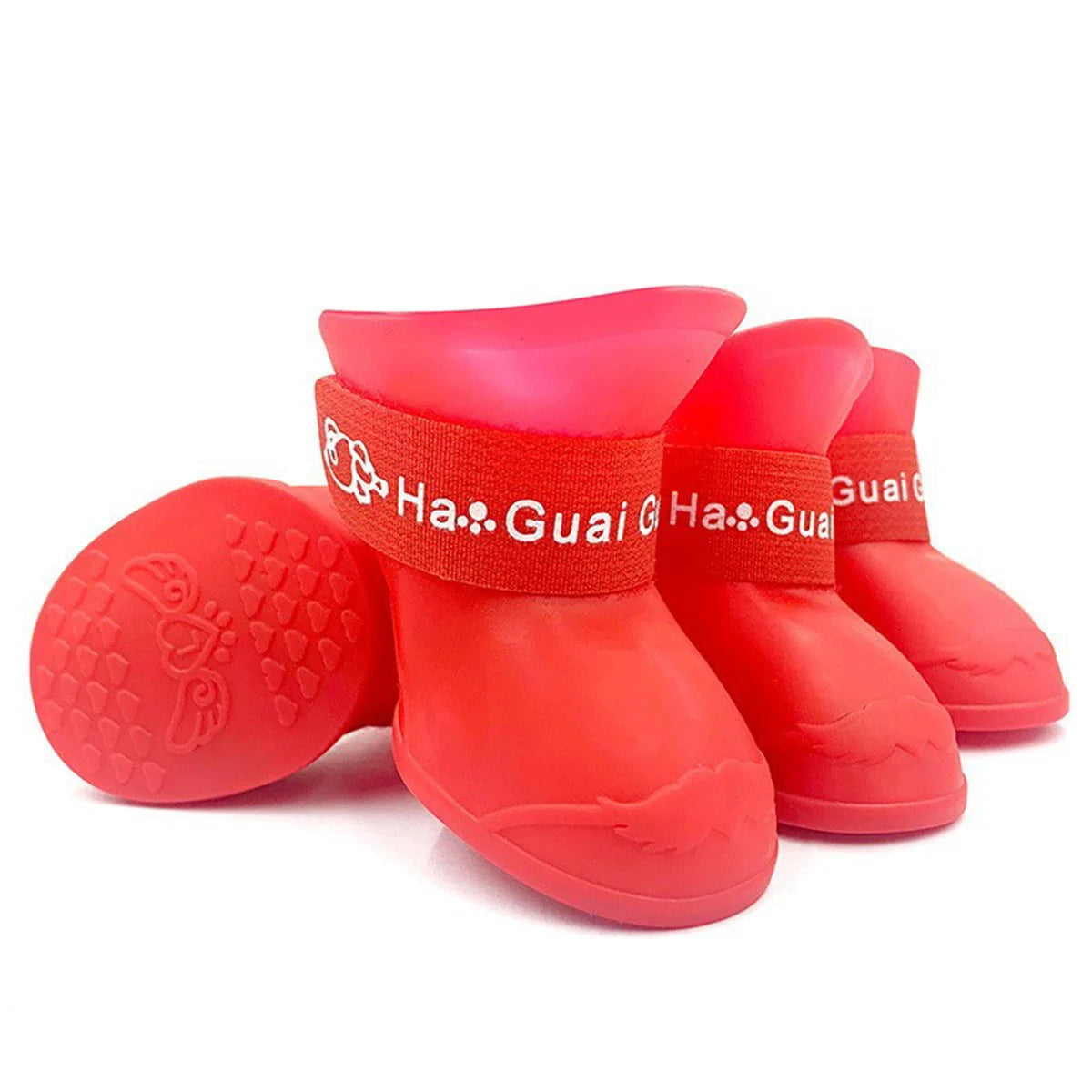Rubber Rain Boots (Set of 4)
