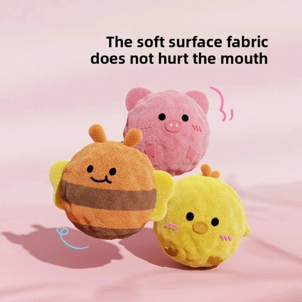 High-Bounce Squeaky Character Ball