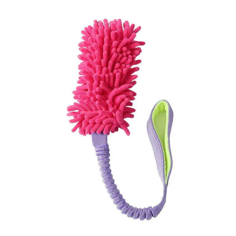 Plush Tug Toy with Rope Handle