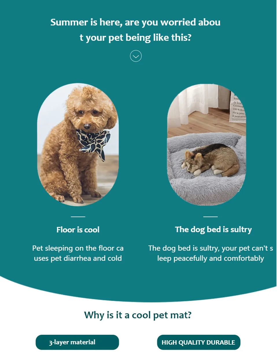 Self-Cooling Summer Pet Mat
