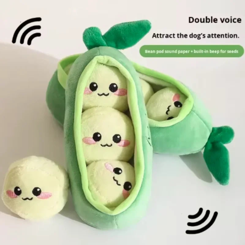 Squeaky Plush Sausage