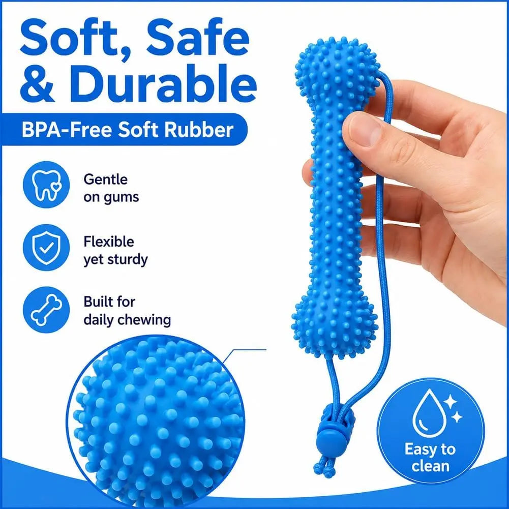 Double-Ended Rubber Chew Toy