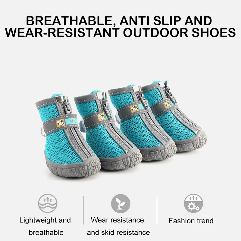 Plush Non-Slip Dog Booties