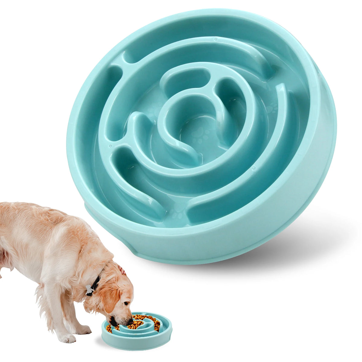 Anti-Gulp Slow Feeder Bowl