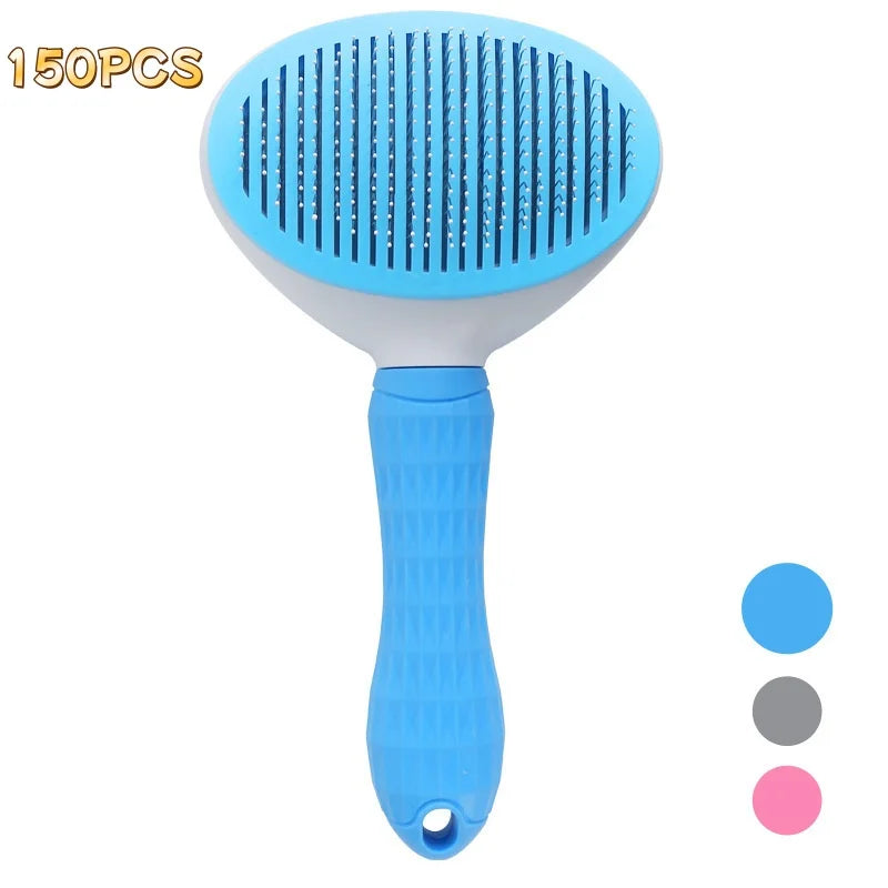 Self-Cleaning Slicker Brush