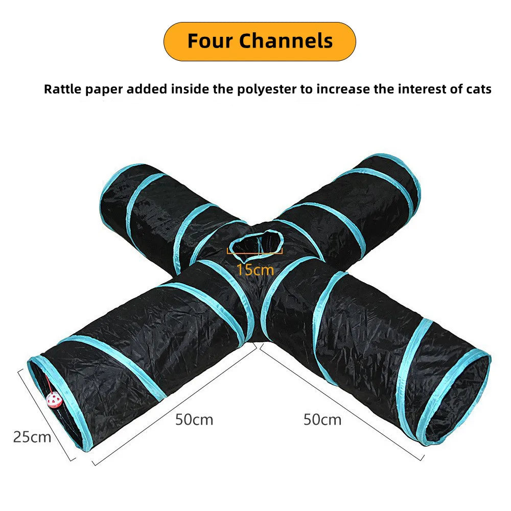 S-Shaped Crinkle Play Tunnel