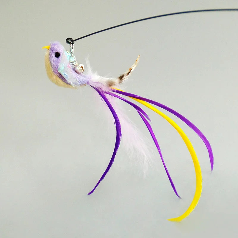 Suction Cup Feather Wand