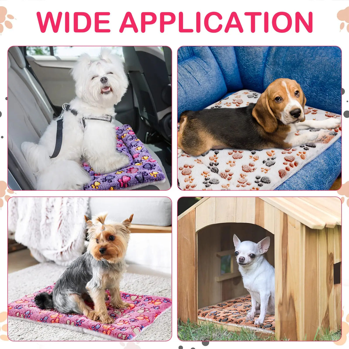 Everyday Flannel Pet Mat