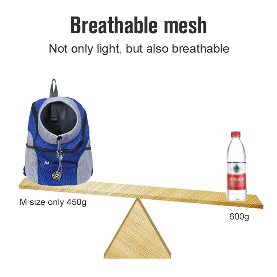 Double-Shoulder Mesh Backpack Carrier