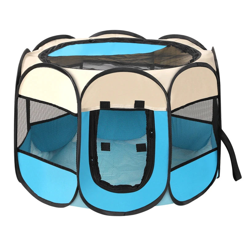 Octagonal Pop-Up Pet Tent