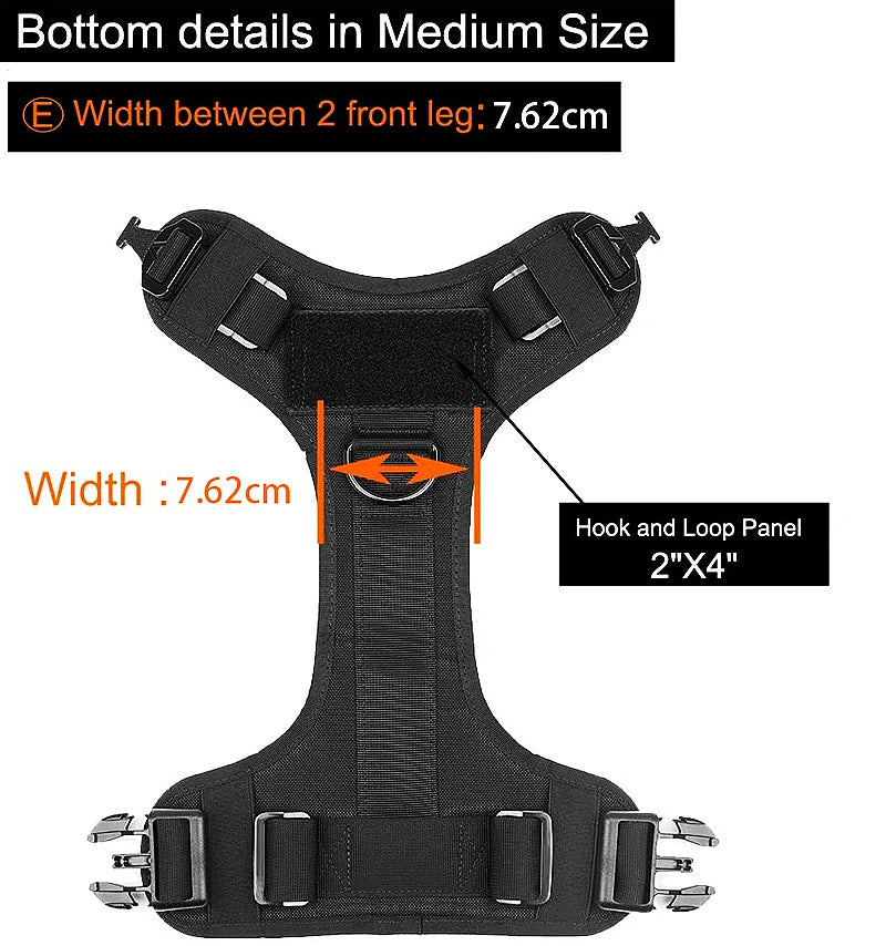 Tactical MOLLE Harness Set