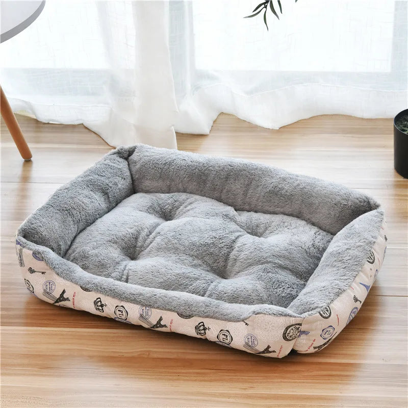 Breathable Cotton Kennel Bed