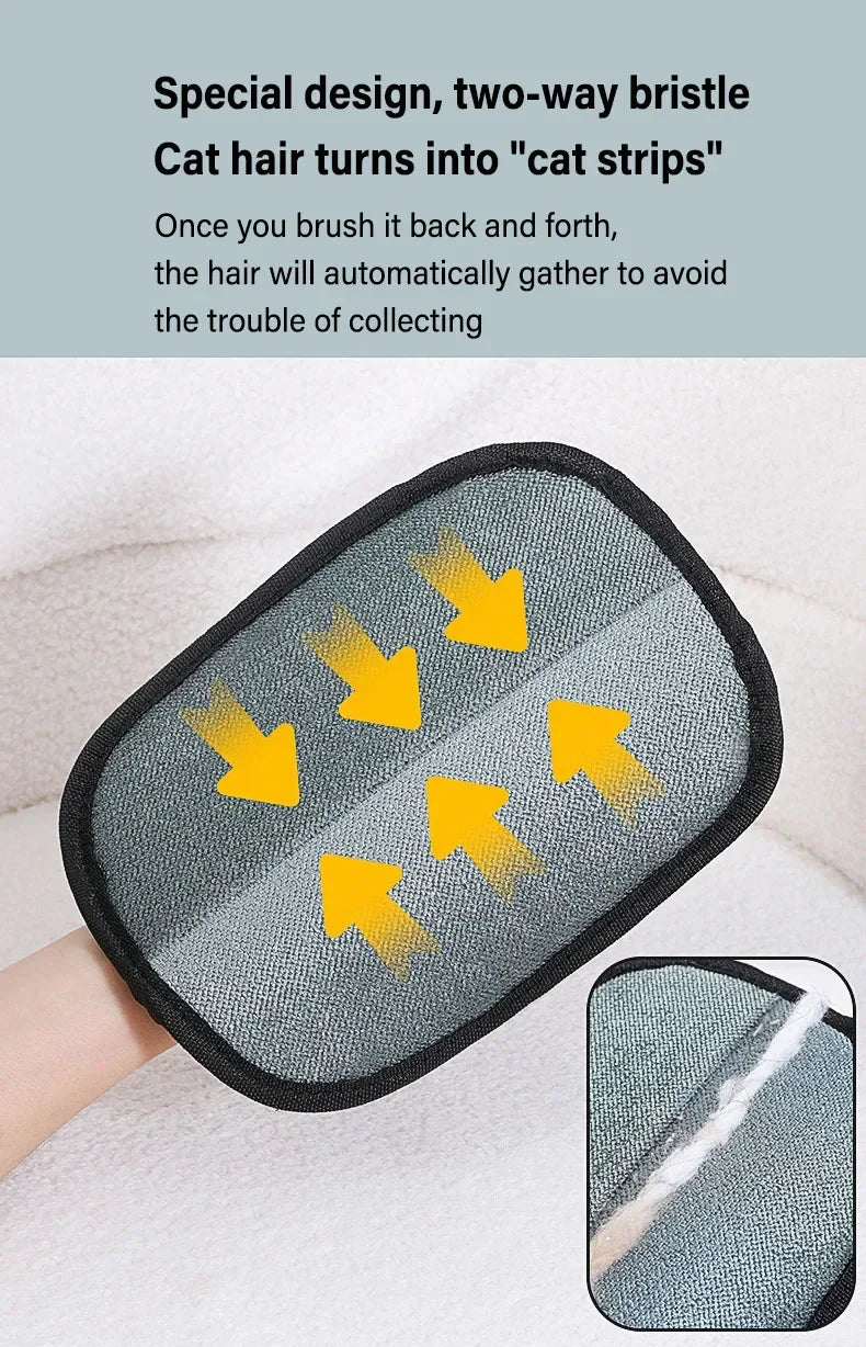 Grooming Mitt for Shedding Pets