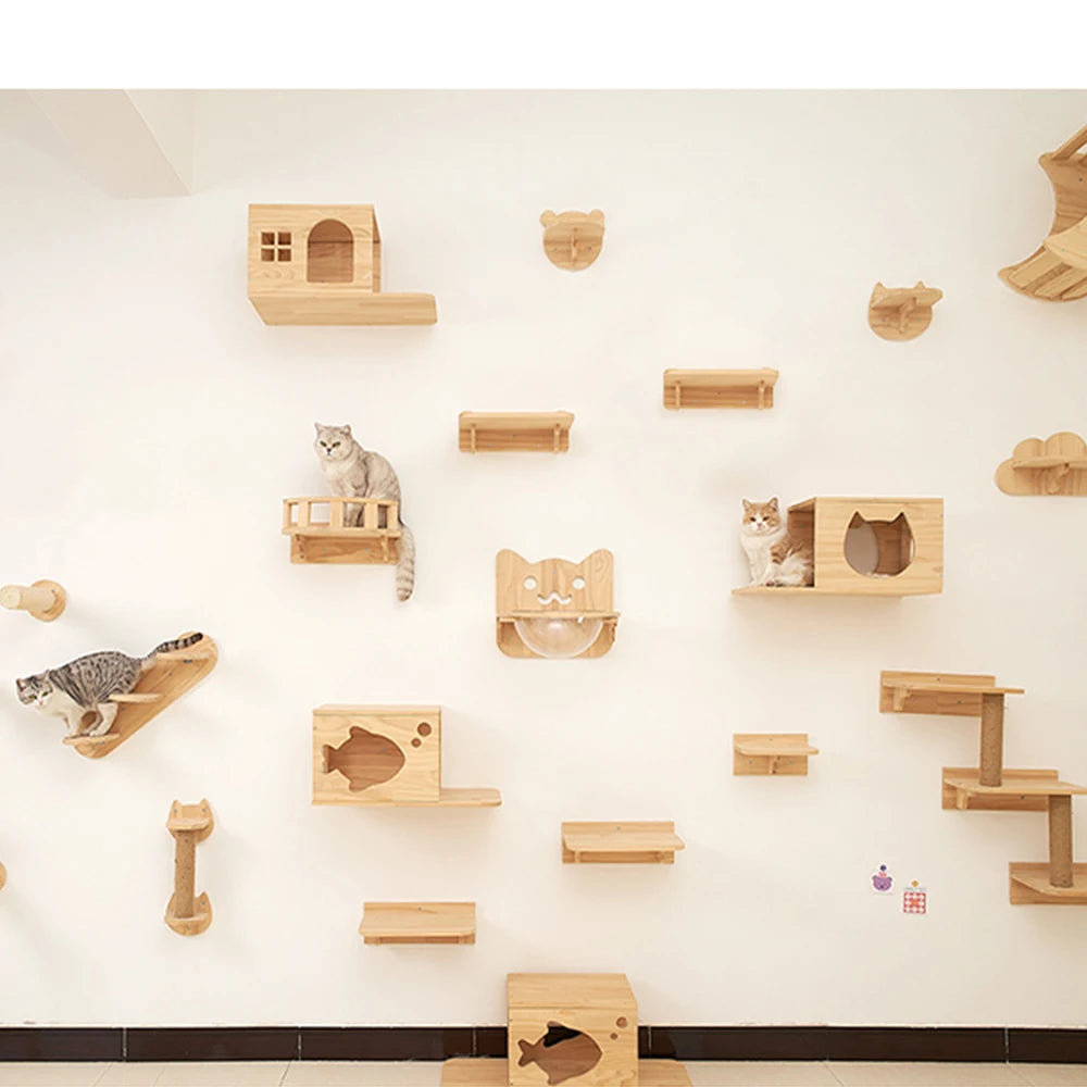 Floating Wall Shelf Perch