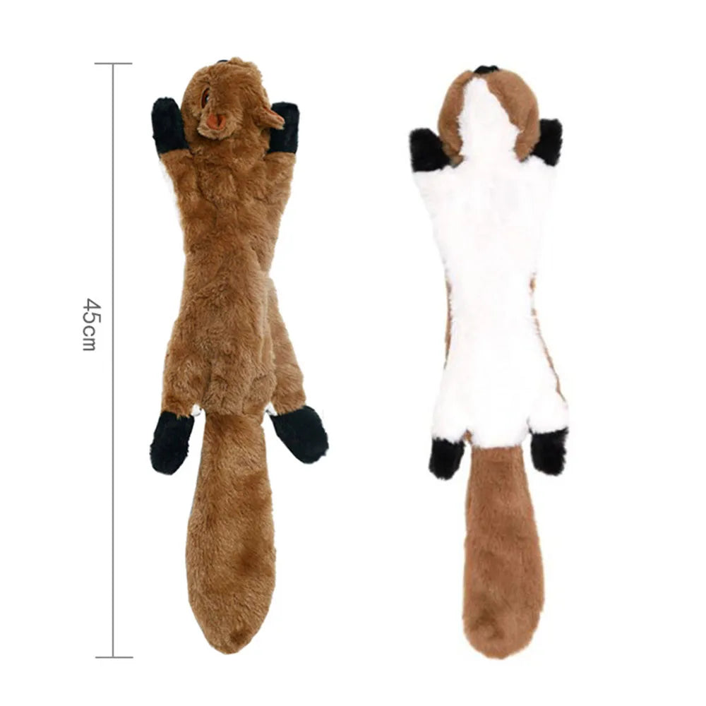 Stuffing-Free Crinkle Animal Toy