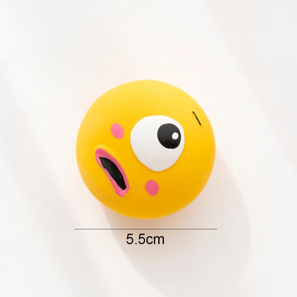 Squeaky Rubber Dental Ball