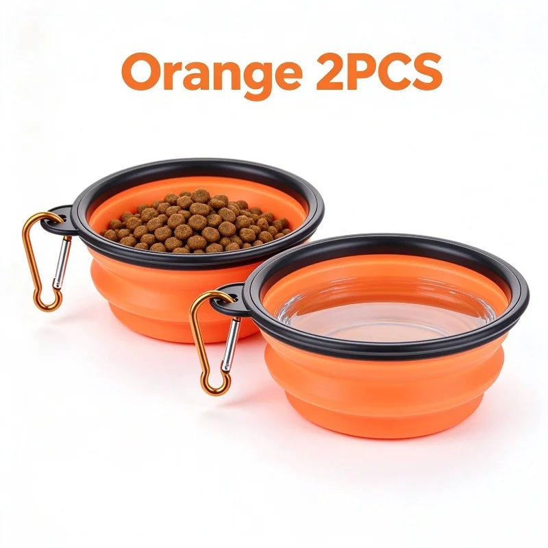 Collapsible Travel Food Bowl