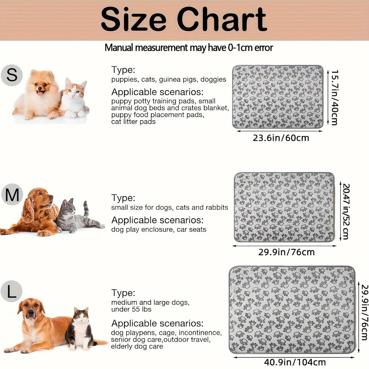 Fluffy Paw Print Blankets (Set of 2)