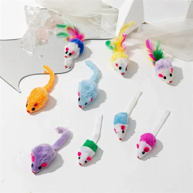 Rattle Mice with Catnip