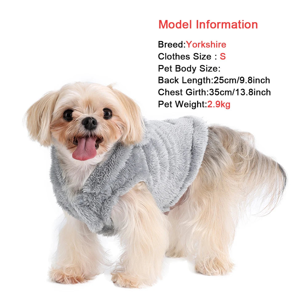 Fleece Hoodie for Small Pets
